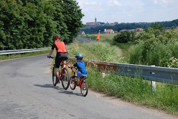 cyklovýlet na Mělník 7/6/08